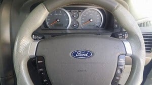 Ford Territory steering wheel