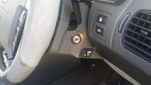 Ignition and dashboard Ford Territory