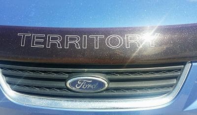 Territory front grill